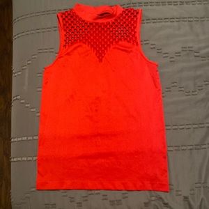Red Venus tank top